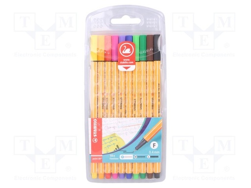 [0011017] Pen Fine Liner 0.4 10 pcs Wallet 
