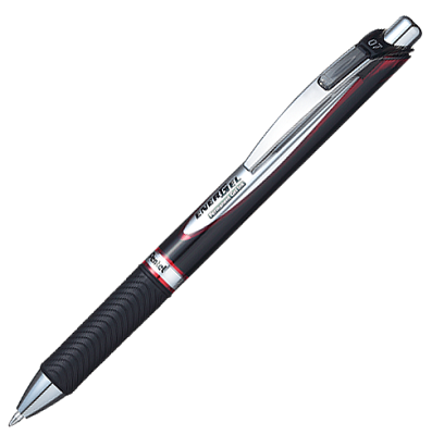 [0012109] Pen Pentel Energel Permanent Ink 0.7 mm Red