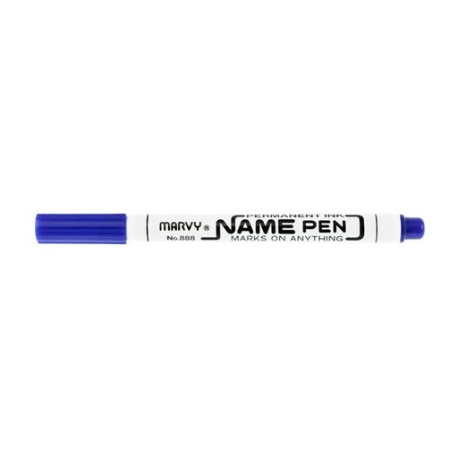 [0012365] MARVY-888 NAME PEN (BLUE)
