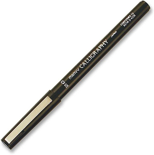 [0012368] MARVY 6000 CALLIGRAPHY PEN 2.0 BLACK