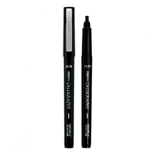 [0012369] MARVY 6000 CALLIGRAPHY PEN 3.5 BLACK