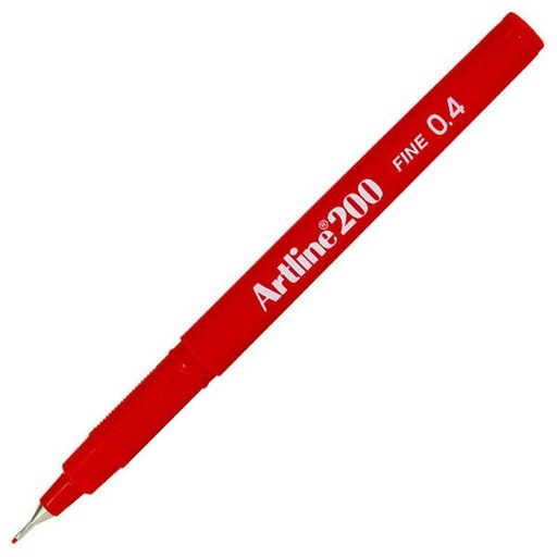 [0012394] Pen Artline Fine Line Red