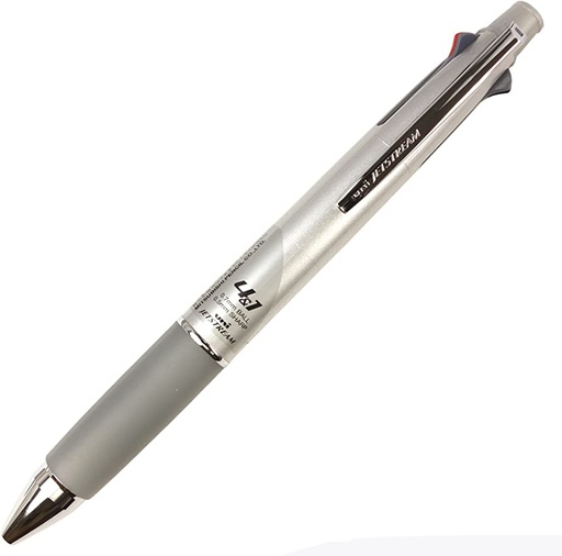 [0012409] Pen Uni Ball Jetstream 0.7mm 4 in 1 Silver