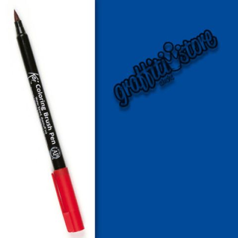 [0012547] Koi Colouring Brush Pen 36 Blue 