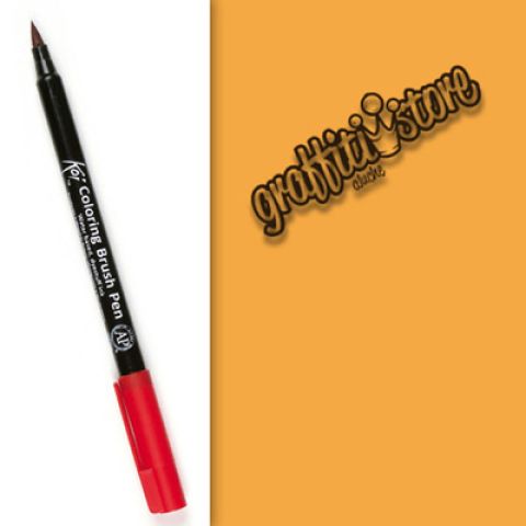[0012570] Koi Colouring Brush Pen 5 Orange 