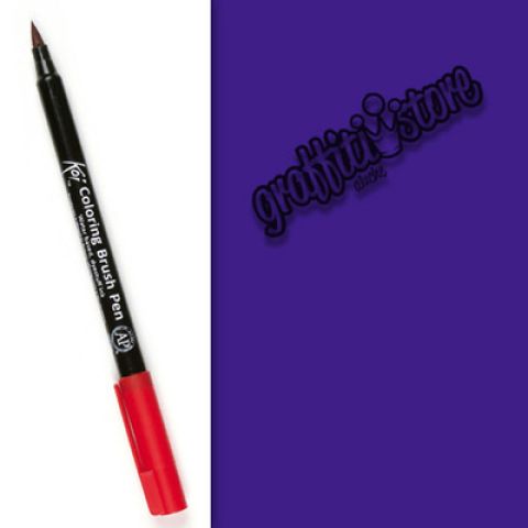 [0012575] Koi Colouring Brush Pen 24 Purple 