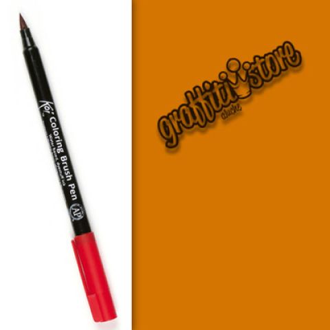[0012576] Koi Colouring Brush Pen 14 Raw Sienna