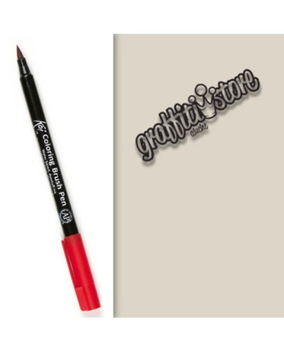 [0012584] Koi Colouring Brush Pen 45 Warm Grey