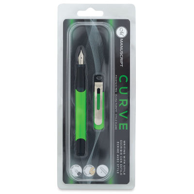 [0012600] Pen Curve Fountain Iridium Nib Green