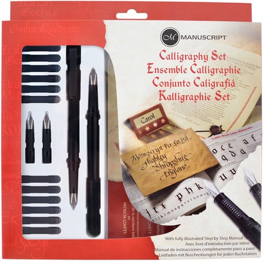 [0012613] Pen Calligraphy Set Nibs: Med / 2B / 4B 