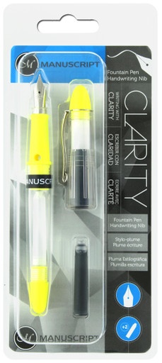 [0012640] Pen Clarity Fountain With Cartridge Irid