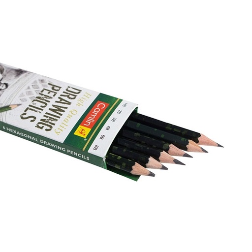 [0020012] Drawing Pencils Assorted Pack of 6 Grades