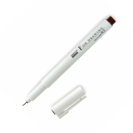 [0261062] Marvy for Drawing Pen Brown - 0.4MM