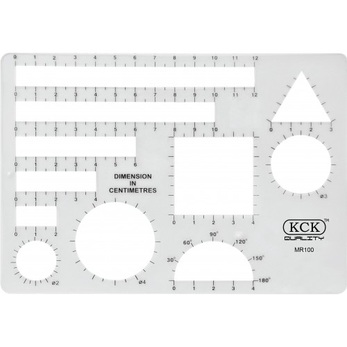 [0420569] KCK Model Ruler Template Transparent
