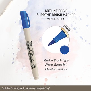 [0030541] Brush Marker Artline Supreme Blue