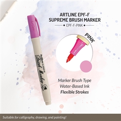 [0030547] Brush Marker Artline Supreme Pink 