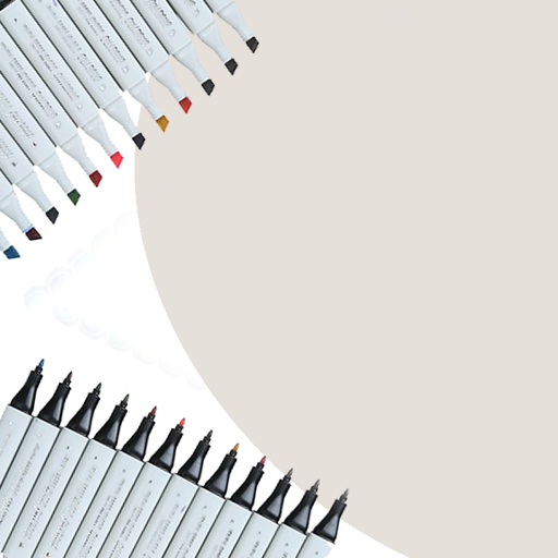 [0030667] Marker Sketch Twin Tip Alcohol Based Warm Grey WG01