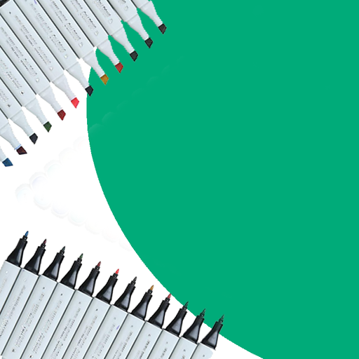 [0030677] Marker Sketch Twin Tip Alcohol Based Emerald Green G127