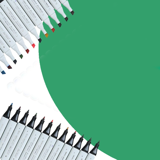 [0030679] Marker Sketch Twin Tip Alcohol Based Parrot Green G335