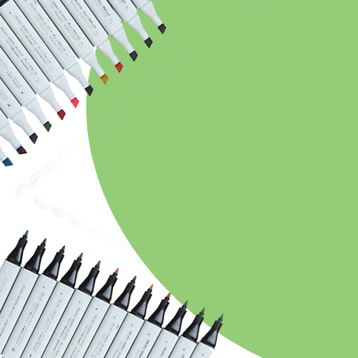 [0030681] Marker Sketch Twin Tip Alcohol Based Grass Green G515