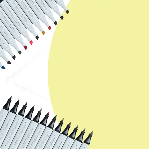 [0030687] Marker Sketch Twin Tip Alcohol Based Canaria Yellow Y003