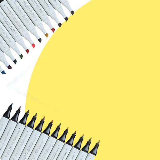 [0030690] Marker Sketch Twin Tip Alcohol Based Pastel Yellow Y204