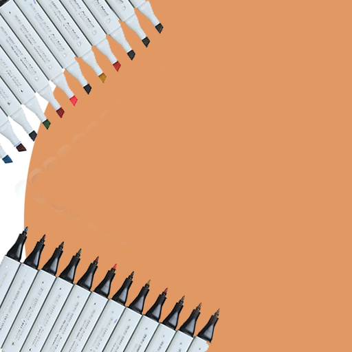 [0030698] Marker Sketch Twin Tip Alcohol Based Potato Brown Y623