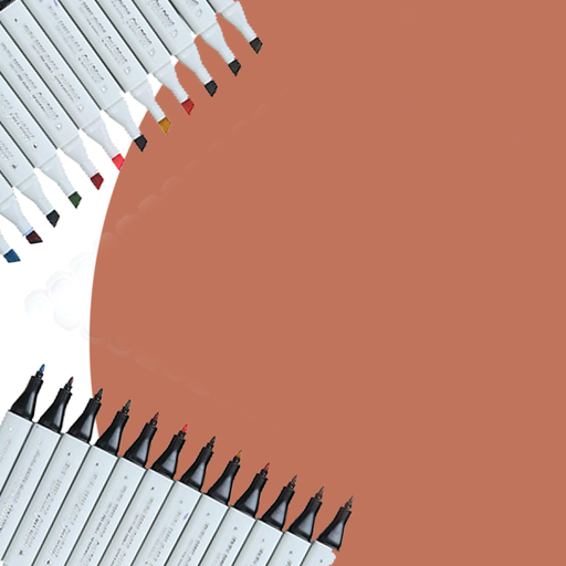 [0030701] Marker Sketch Twin Tip Alcohol Based Brun Y934