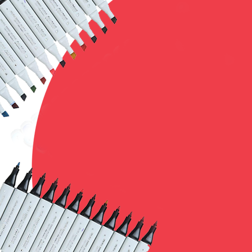 [0030714] Marker Sketch Twin Tip Alcohol Based Vermilion R107