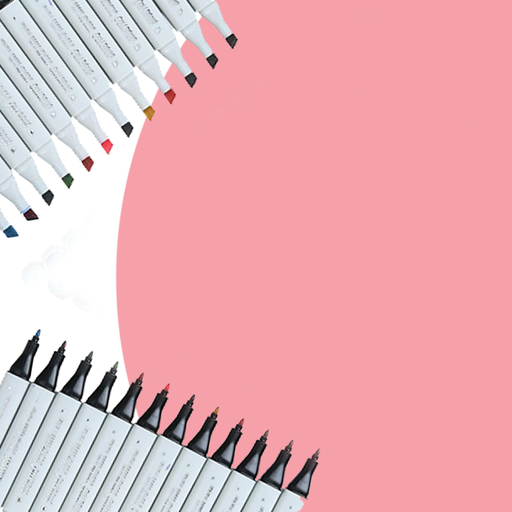 [0030716] Marker Sketch Twin Tip Alcohol Based Pastel Rose R304