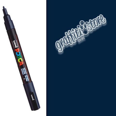 [0030747] Uni POSCA Pen 3M Navy Blue 12T