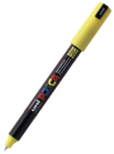 [0030756] Uni POSCA Pen 1MR Yellow 12T