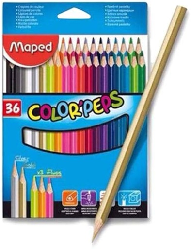 [0230548] Color Peps Triangular Box 36c