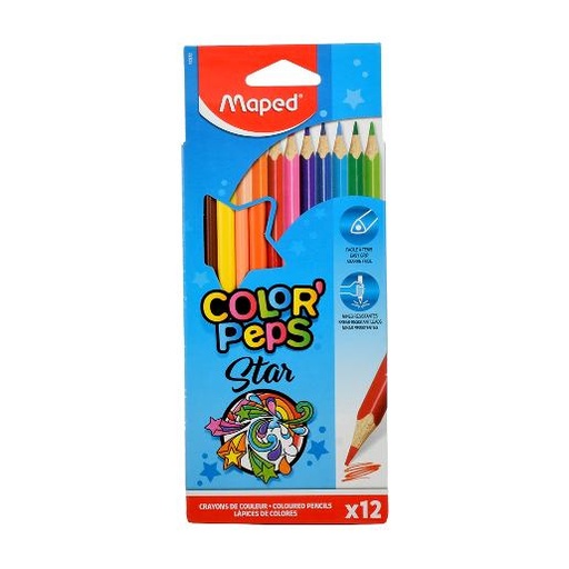 [0230553] Color Peps Triangular Box 12c