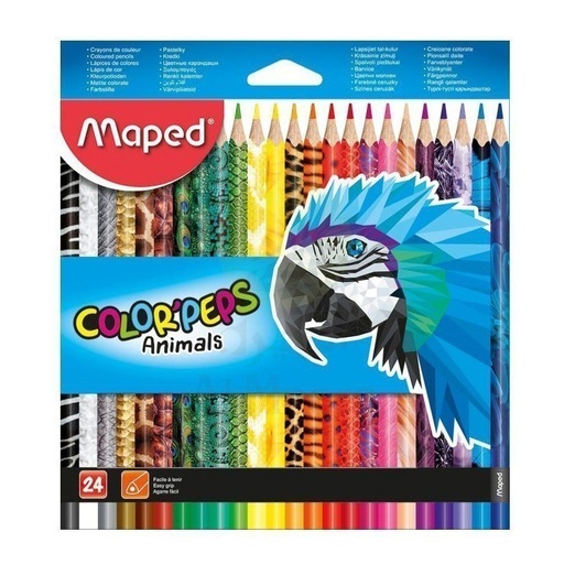 [0230600] Color Peps Pencil Animal 24col