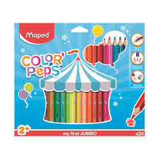[0230607] Color Peps Jumbo 24 Colours Set