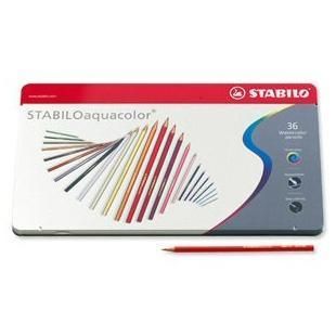 [0230647] Colour Pencil Aqua Metal Box 36