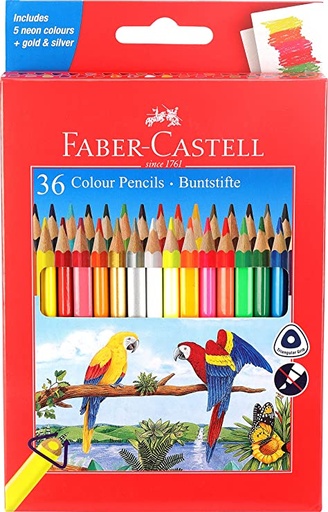 [0230662] Colour Pencil Faber Castell Triangular 36 Color