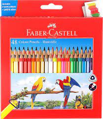 [0230663] Colour Pencil Faber Castell Triangular 48 Color