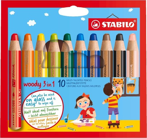 [0319098] Woody Multi Talented 3 in 1 10 pcs WLT