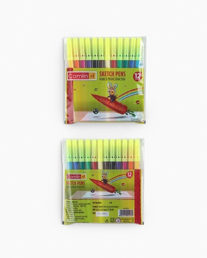 [0440021] Sketch Pens Full Size 12 Shades 