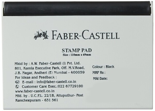 [0180089] Stamp Pad - Medium Black 