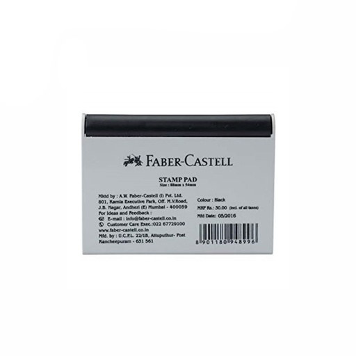 [0180607] Stamp Pad Small Black 