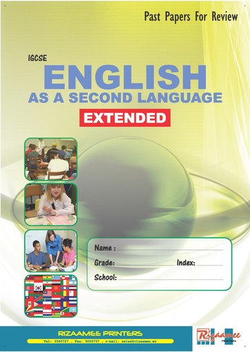 [0690065] O' Level Past Paper English Extended