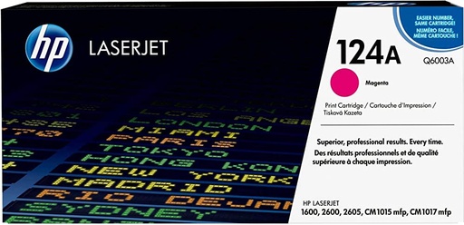 [1300515] HP 124A Laserjet Toner Magenta (Q6003A)
