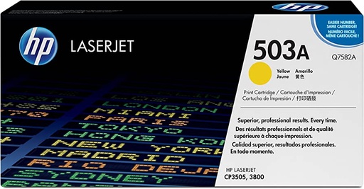 [1300546] HP 503A Laserjet Toner (Q7582A) Yellow