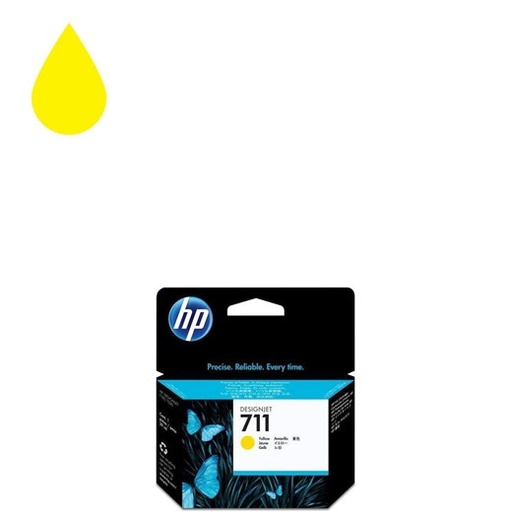 [1300565] Hp 711 Ink Cartridge (Yellow)