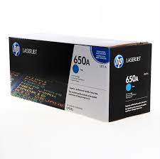 [1300694] HP 650A Laserjet Toner Cyan (CE271A)
