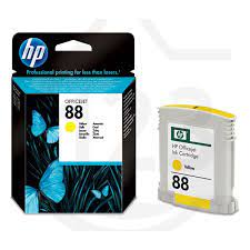 [1401062] Hp 88 Ink Cartridge Yellow C9388A