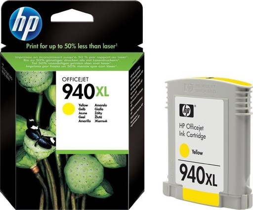 [1401089] Hp 940XL Ink Cartridge Yellow C4909A